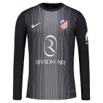 Günstige Fußballtrikots Atlético Madrid Torwart 2025-26 Schwarze Langarm